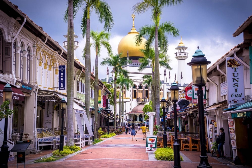 mosque on Arab Street Singapore